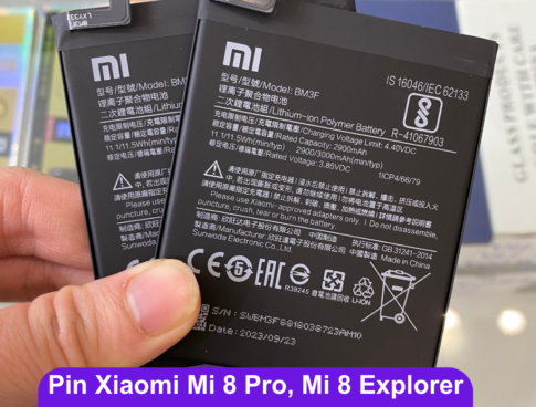 Thay Pin Xiaomi Mi 8 Pro Mi 8 Explorer Bm3f Uy Tin Lay Ngay Tai Dong Da Ha Noi