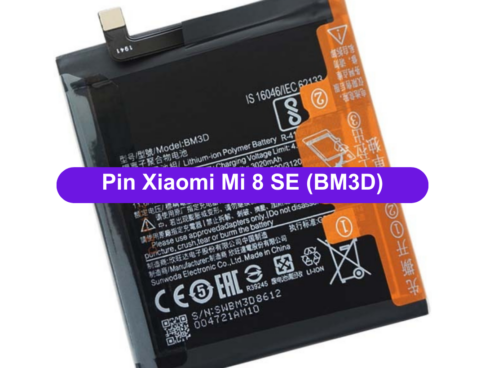 Thay Pin Xiaomi Mi 8 Se Bm3d Uy Tin Lay Ngay Tai Dong Da Ha Noi