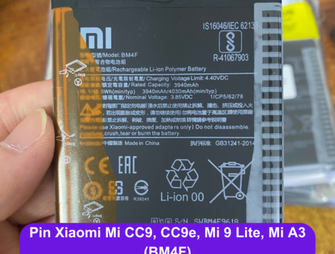Thay Pin Xiaomi Mi Cc9 Cc9e Mi 9 Lite Mi A3 Bm4f Uy Tin Lay Ngay Tai Dong Da Ha Noi