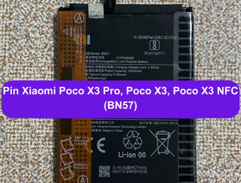 Thay Pin Xiaomi Poco X3 Pro Poco X3 Poco X3 Nfc Bn57 Uy Tin Lay Ngay Tai Dong Da Ha Noi