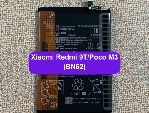 Thay Pin Xiaomi Redmi 9t Poco M3 Bn62 Uy Tin Lay Ngay Tai Dong Da Ha Noi