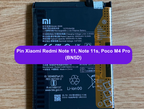 Thay Pin Xiaomi Redmi Note 11 Note 11s Poco M4 Pro Bn5d Uy Tin Lay Ngay Tai Ha Noi