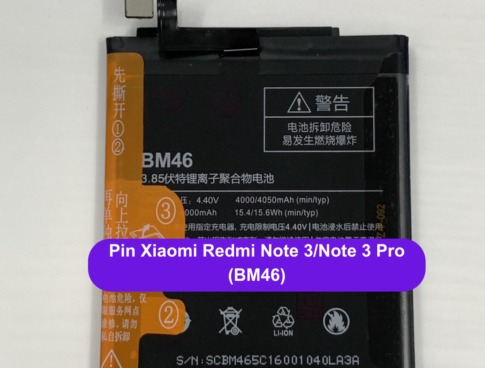 Thay Pin Xiaomi Redmi Note 3 Note 3 Pro Bm46 Uy Tin Lay Ngay Tai Ha Noi