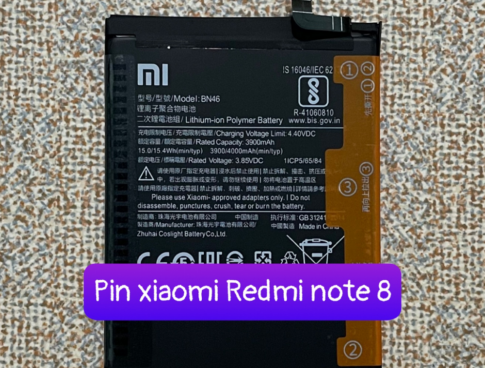 Thay Pin Xiaomi Redmi Note 8 Bn46 Uy Tin Lay Ngay Tai Dong Da Ha Noi
