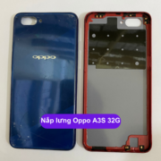Nắp lưng Oppo A3S 32G, Thay mặt lưng Oppo zin hãng lấy ngay tại Hà Nội