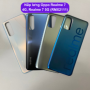 Nắp lưng Oppo Realme 7 4G, Realme 7 5G (RMX2111), Thay mặt lưng Oppo zin hãng lấy ngay tại Hà Nội