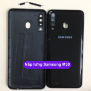 Nắp lưng Samsung M30, Thay mặt lưng Samsung zin hãng lấy ngay tại Hà Nội