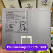 Thay pin Samsung Tab S7 T875, T870 lấy ngay tại Đống Đa, Hà Nội
