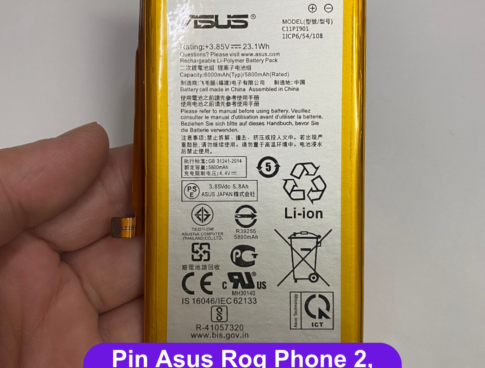 Thay Pin Asus Rog Phone 2 Zs660kl C11p1901 Uy Tin Lay Ngay Tai Dong Da Ha Noi