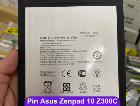 Thay Pin Asus Zenpad 10 Z300c C11p1502 Lay Ngay Tai Dong Da Ha Noi