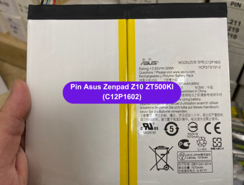 Thay Pin Asus Zenpad Z10 Zt500kl C12p1602 Uy Tin Lay Ngay Tai Dong Da Ha Noi