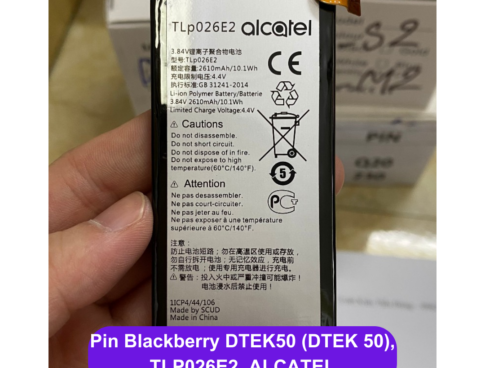 Thay Pin Blackberry Dtek50 Dtek 50 Tlp026e2 Alcatel Lay Ngay Tai Dong Da Ha Noi