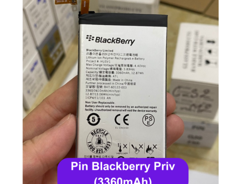 Thay Pin Blackberry Priv 3360mah Lay Ngay Tai Dong Da Ha Noi