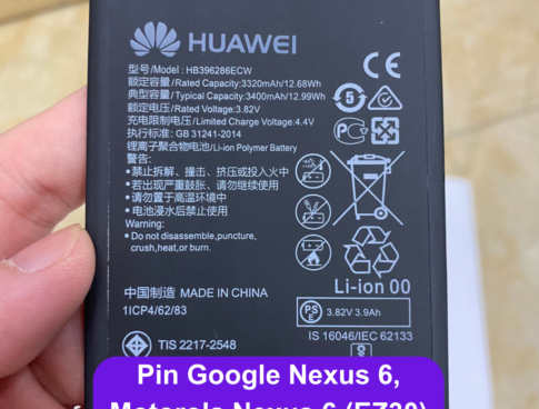 Thay Pin Google Nexus 6 Motorola Nexus 6 Ez30 Lay Ngay Tai Dong Da Ha Noi