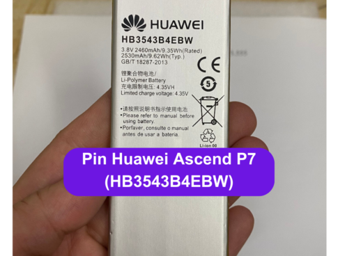 Thay Pin Huawei Ascend P7 Hb3543b4ebw Lay Ngay Tai Dong Da Ha Noi
