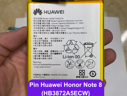Thay Pin Huawei Honor Note 8 Hb3872a5ecw Lay Ngay Tai Dong Da Ha Noi
