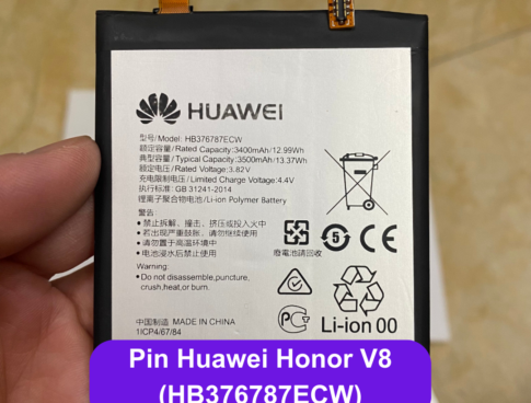 Thay Pin Huawei Honor V8 Hb376787ecw Lay Ngay Tai Dong Da Ha Noi