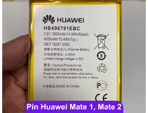 Thay Pin Huawei Mate 1 Mate 2 Hb496791ebc Lay Ngay Tai Dong Da Ha Noi