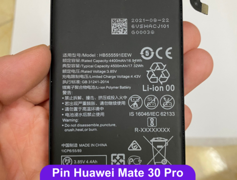 Thay Pin Huawei Mate 30 Pro Hb555591eew Uy Tin Lay Ngay Tai Dong Da Ha Noi