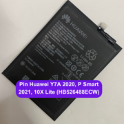 Thay pin Huawei Y7A 2020, P Smart 2021, 10X Lite (HB526488ECW) lấy ngay tại Đống Đa, Hà Nội