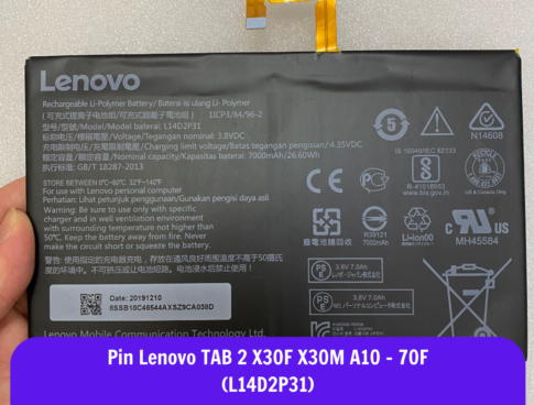 Thay Pin Lenovo Tab 2 X30f X30m A10 70f L14d2p31 Uy Tin Lay Ngay Tai Dong Da Ha Noi (2)