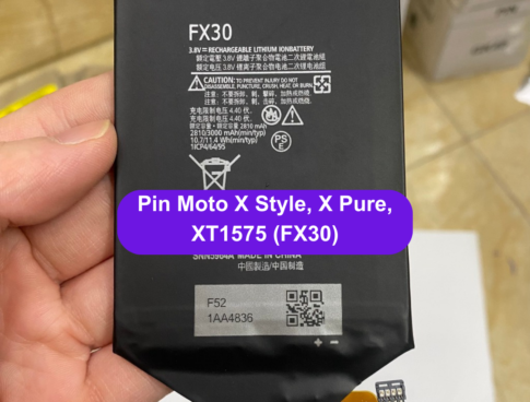 Thay Pin Moto X Style X Pure Xt1575 Fx30 Lay Ngay Tai Dong Da Ha Noi