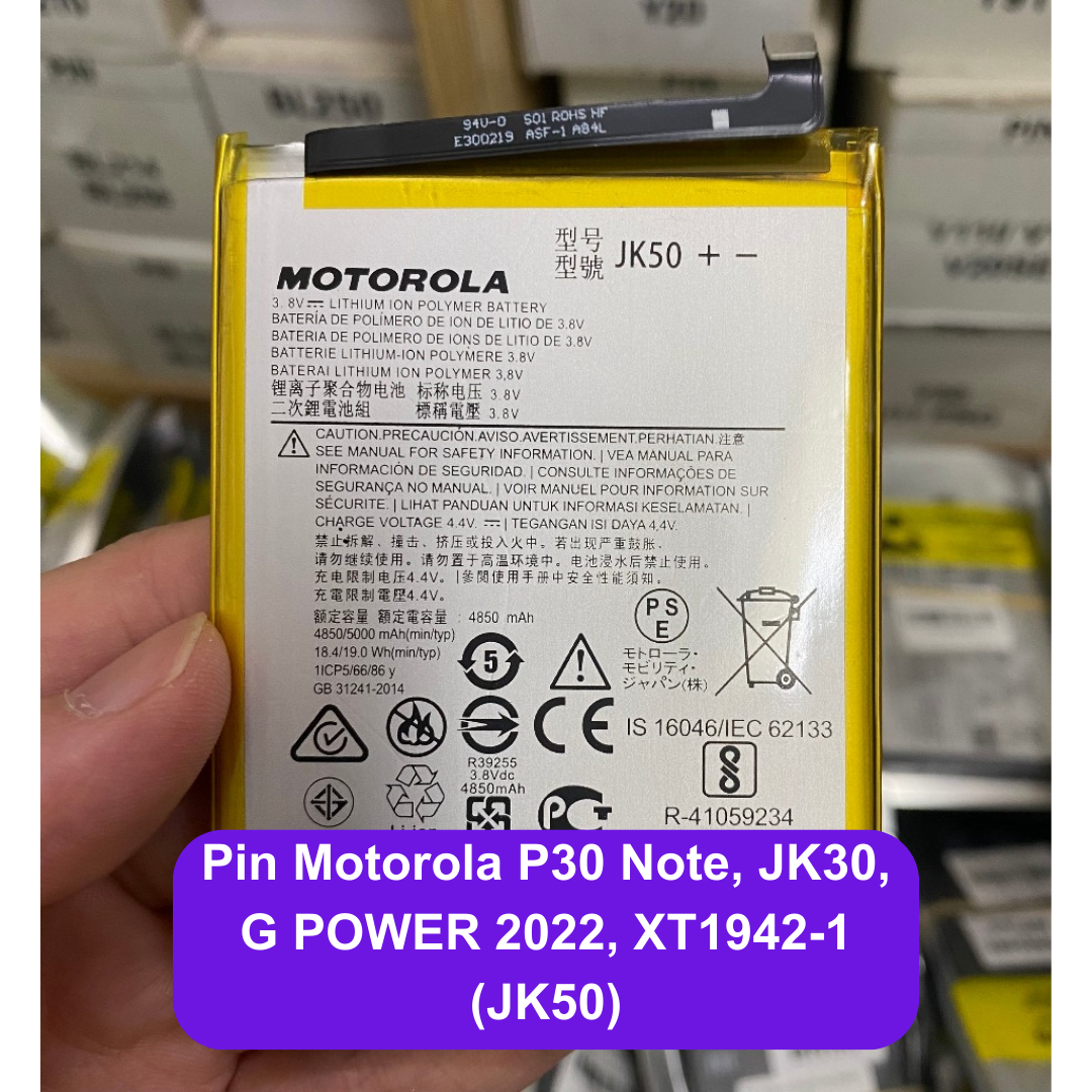 Thay Pin Motorola P30 Note Jk30 G Power 2022 Xt1942 1 Jk50 Lay Ngay Tai Dong Da Ha Noi
