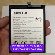Thay pin Nokia 1.4, V730 (TA-1322 TA-1323 TA-1329) lấy ngay tại Đống Đa, Hà Nội