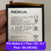 Thay pin Nokia 5.1 Plus, X5, 6.1 Plus, X6 (HE342) uy tín lấy ngay tại Đống Đa, Hà Nội