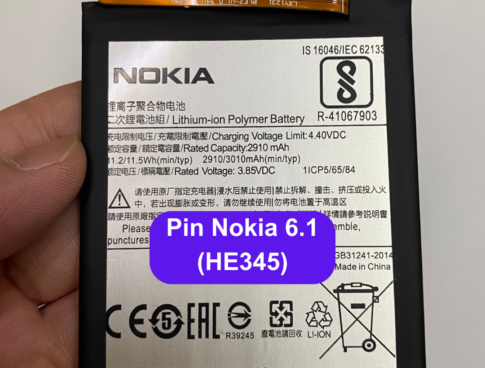 Thay Pin Nokia 6 1 He345 Uy Tin Lay Ngay Tai Dong Da Ha Noi