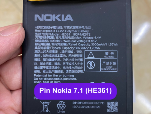 Thay Pin Nokia 7 1 He361 Lay Ngay Tai Dong Da Ha Noi