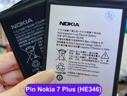 Thay Pin Nokia 7 Plus He346 Uy Tin Lay Ngay Tai Dong Da Ha Noi