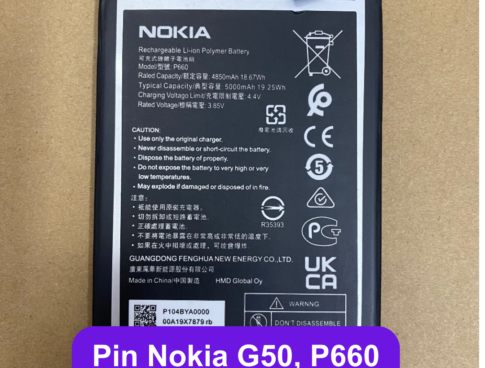 Thay Pin Nokia G50 P660 Uy Tin Lay Ngay Tai Dong Da Ha Noi