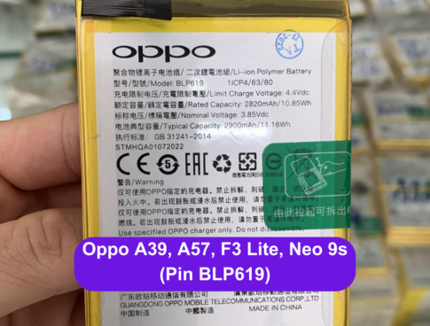 Thay Pin Oppo A39 A57 F3 Lite Neo 9s Blp619 Uy Tin Lay Ngay Tai Dong Da Ha Noi