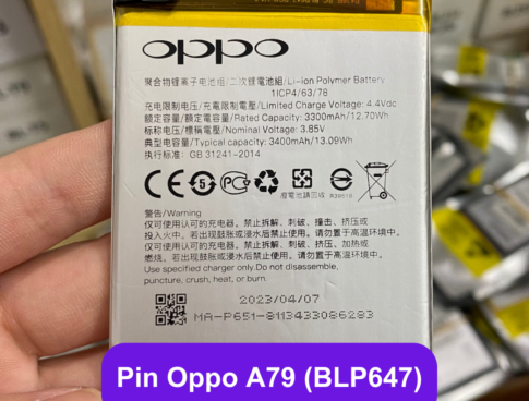 Thay Pin Oppo A79 Blp647 Lay Ngay Tai Dong Da Ha Noi