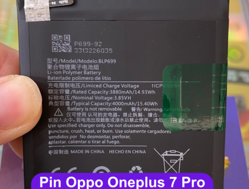 Thay Pin Oppo Oneplus 7 Pro Blp699 Lay Ngay Tai Dong Da Ha Noi