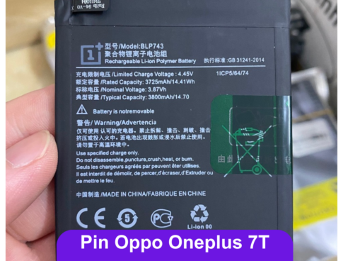 Thay Pin Oppo Oneplus 7t Blp743 Lay Ngay Tai Dong Da Ha Noi