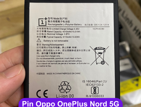 Thay Pin Oppo Oneplus Nord 5g Blp785 Lay Ngay Tai Dong Da Ha Noi