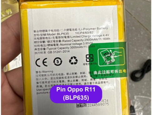 Thay Pin Oppo R11 Blp635 Uy Tin Lay Ngay Tai Dong Da Ha Noi