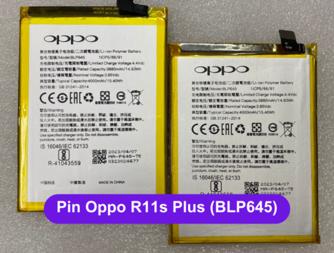 Thay Pin Oppo R11s Plus Blp645 Uy Tin Lay Ngay Tai Dong Da Ha Noi