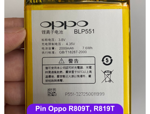 Thay Pin Oppo R809t R819t Blp551 Lay Ngay Tai Dong Da Ha Noi