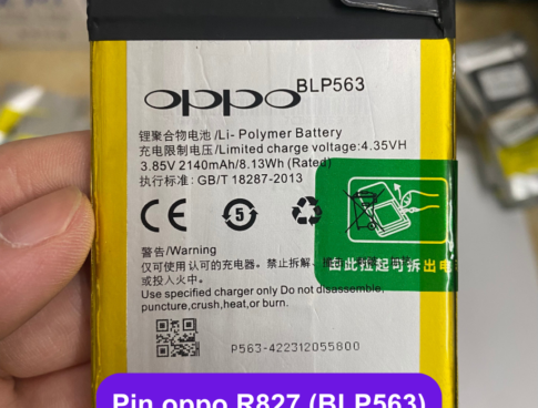 Thay Pin Oppo R827 Blp563 Lay Ngay Tai Dong Da Ha Noi