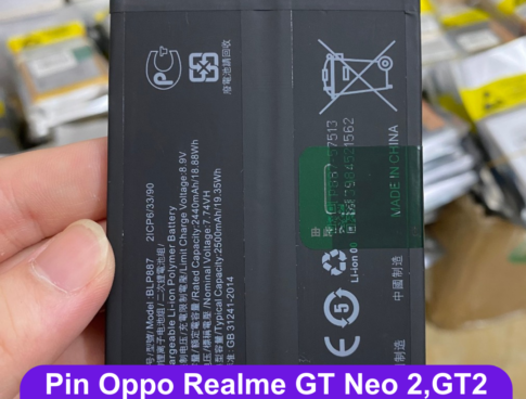 Thay Pin Oppo Realme Gt Neo 2gt2 Pro Blp887 Uy Tin Lay Ngay Tai Dong Da Ha Noi