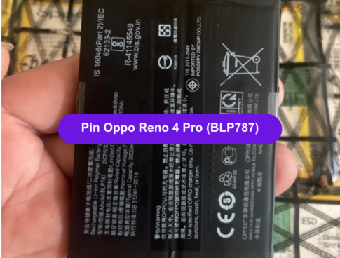 Thay Pin Oppo Reno 4 Pro Blp787 Uy Tin Lay Ngay Tai Dong Da Ha Noi