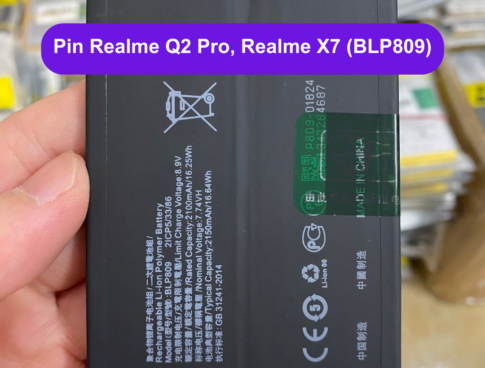 Thay Pin Realme Q2 Pro Realme X7 Blp809 Uy Tin Lay Ngay Tai Dong Da Ha Noi