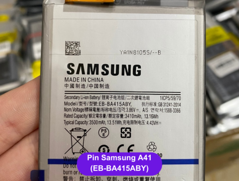 Thay Pin Samsung A41 Eb Ba415aby Uy Tin Lay Ngay Tai Dong Da Ha Noi