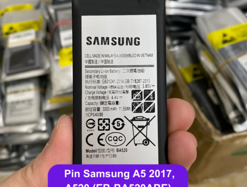 Thay Pin Samsung A5 2017 A520 Eb Ba520abe Lay Ngay Tai Dong Da Ha Noi