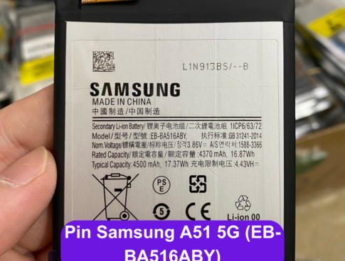 Thay Pin Samsung A51 5g Eb Ba516aby Lay Ngay Tai Dong Da Ha Noi