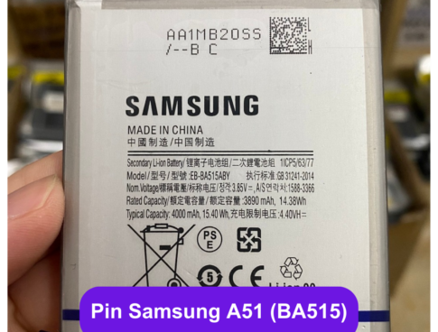 Thay Pin Samsung A51 Ba515 Lay Ngay Tai Dong Da Ha Noi