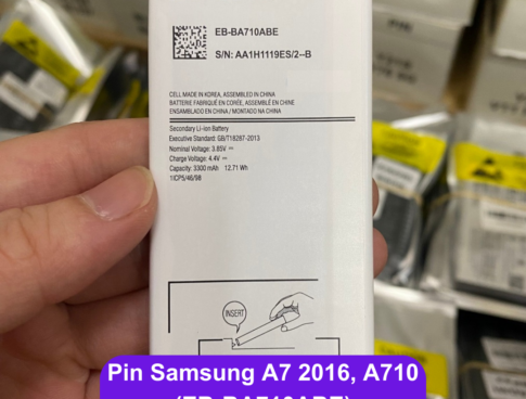 Thay Pin Samsung A7 2016 A710 Eb Ba710abe Uy Tin Lay Ngay Tai Ha Noi